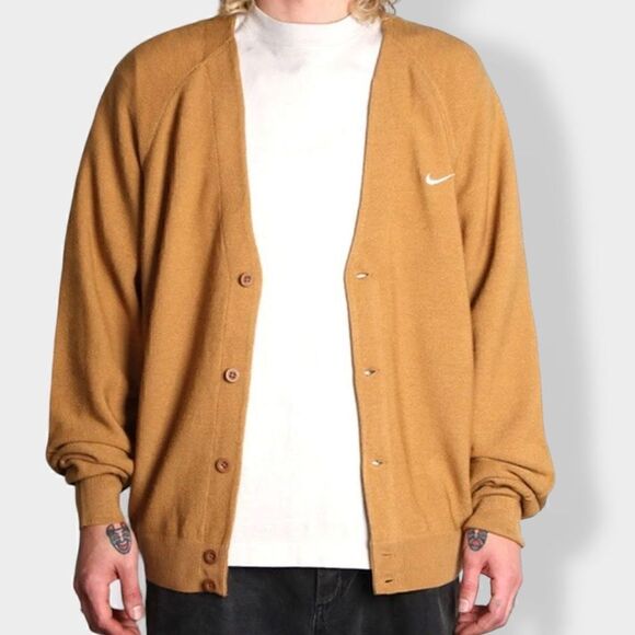 Nike SB Adult Unisex Skate Cardigan Elemental Gold  DQ6306-722 size Medium New - Picture 1 of 10